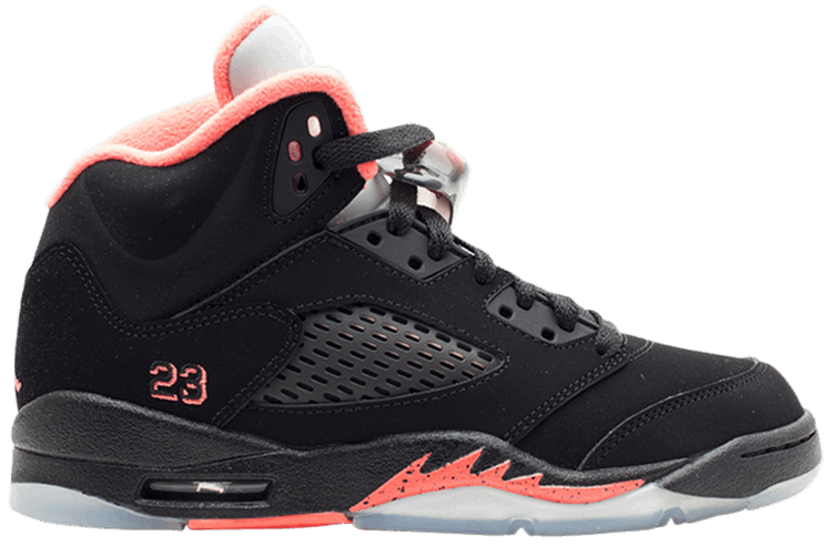 Air Jordan 5 Retro GS 'Black Alarming'