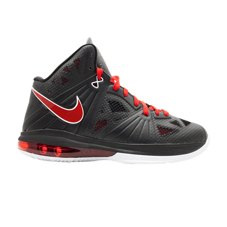 Lebron 8 white red black discount