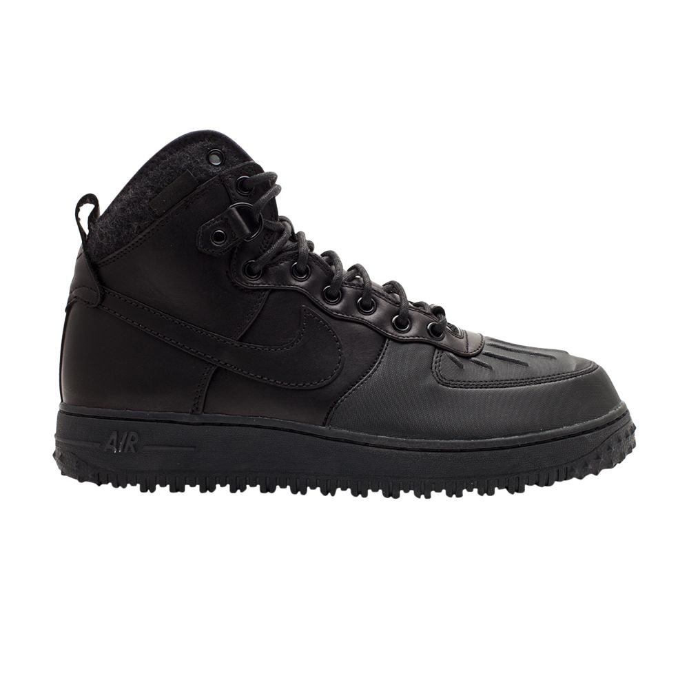 Pre-owned Nike Air Force 1 Duckboot | Black | Men's Size 9.5