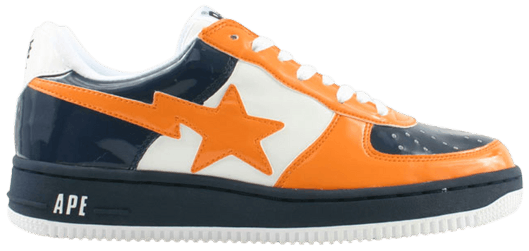 Bapesta FS 001 Low Navy Orange