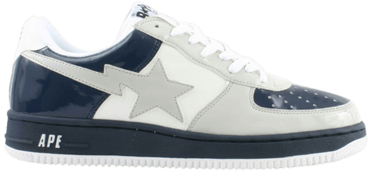 Bapesta FS 001 Low Navy Gray