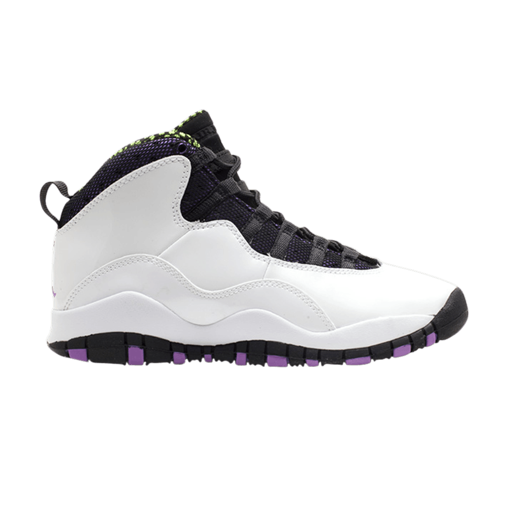 purple jordan 10s