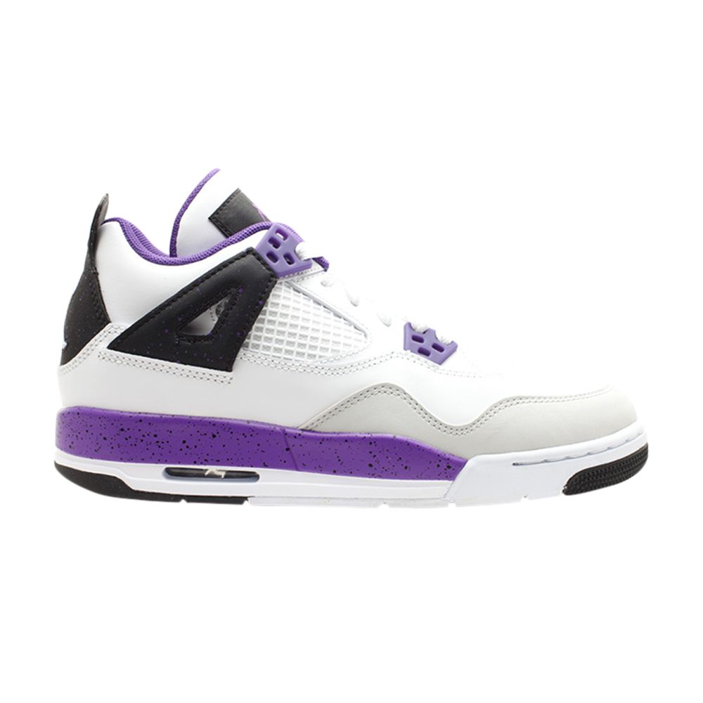 Air Jordan 4 Retro GS 'Ultraviolet' | White | Kid's Size 5.5