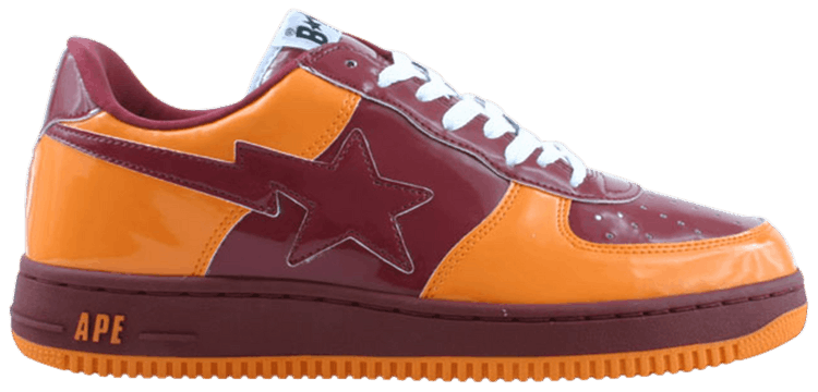 Bapesta FS 001 Low Orange Brown