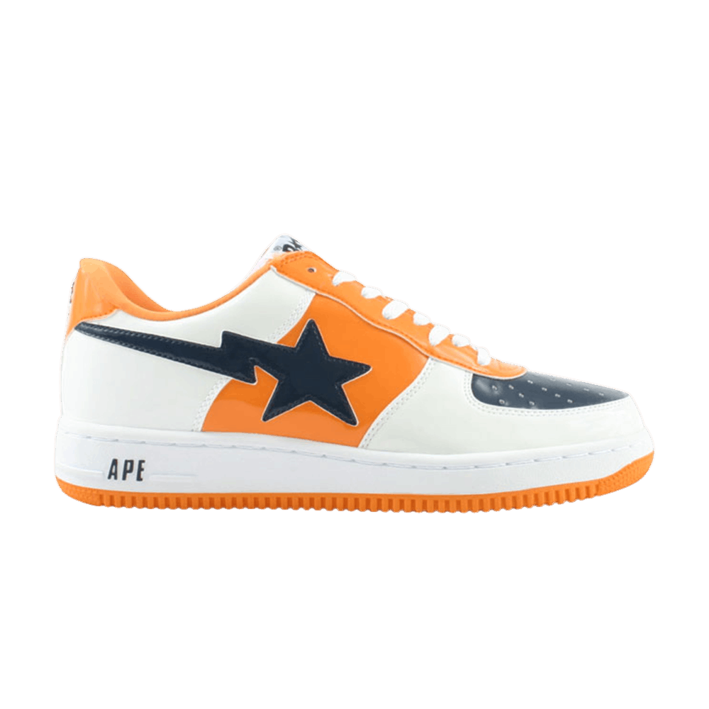bapesta navy orange