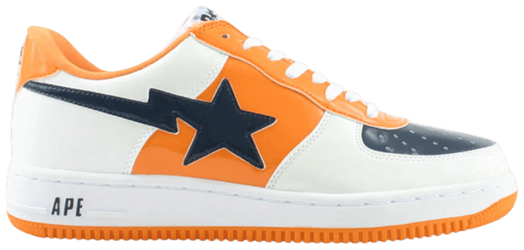 Bapesta FS 001 Low Orange Navy
