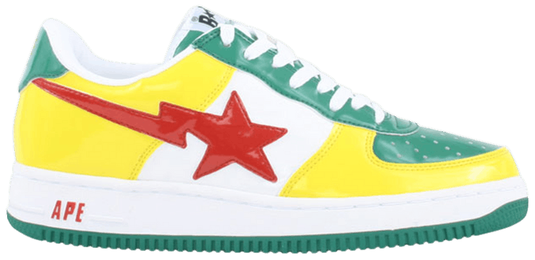 Bapesta FS 001 Low Yellow Green