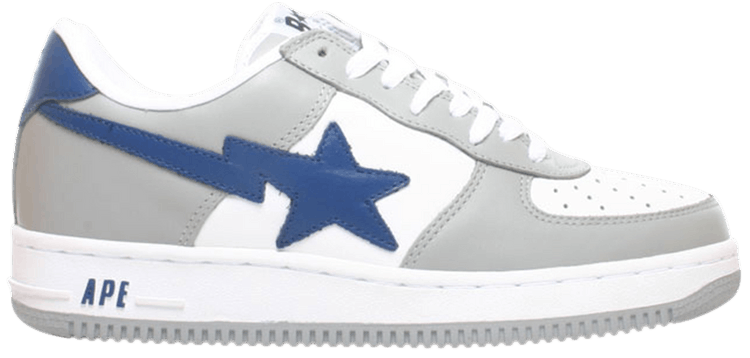 Bapesta FS 001 Low Gray Navy