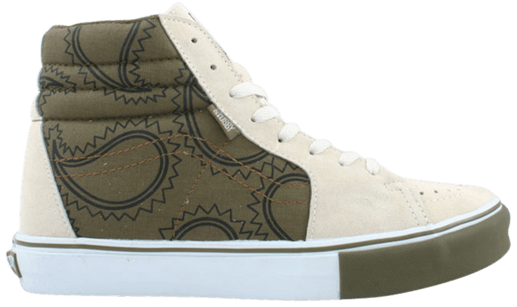 Vans Sk8 Hi Stussy 25Th Bw