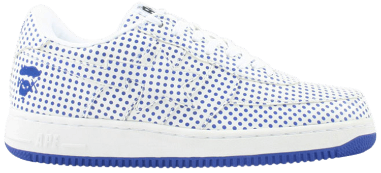 Bapesta FS 029 Low Blue Polka Dots