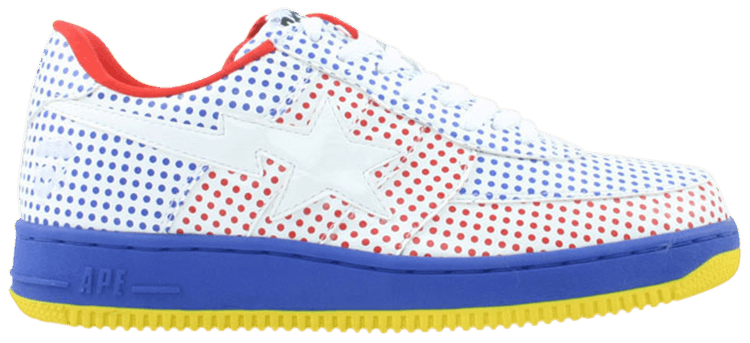 Bapesta FS 029 Low Red Blue