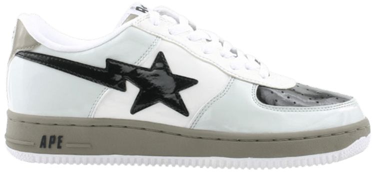 Bapesta FS 001 Low White Gray