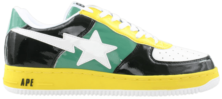 Bapesta FS 001 Low Black Yellow