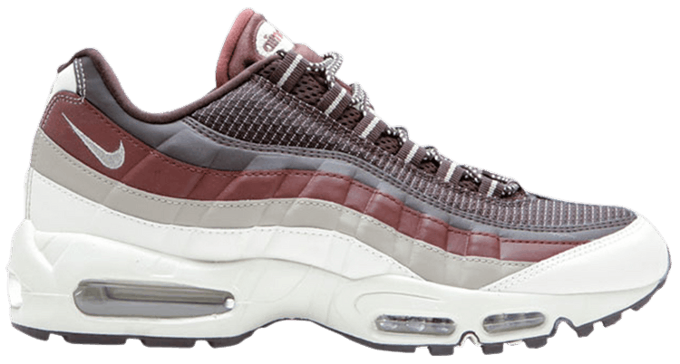 Burgundy air max 95 sales