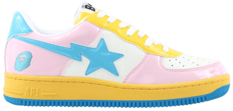Bapesta FS 001 Low Light Pink Blue