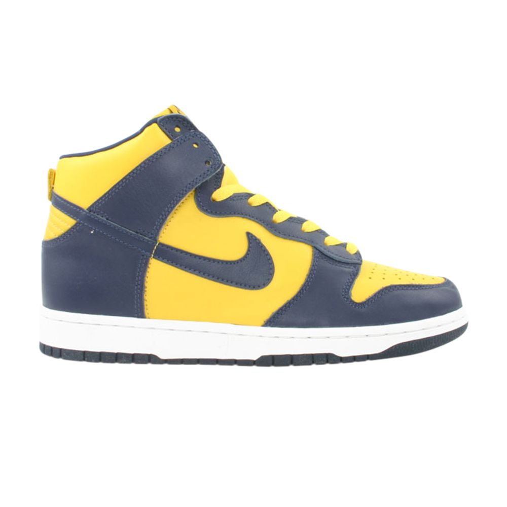 Nike Dunk High LE 'Michigan' 1998 | Blue | Men's Size 9.5 - 630335-471