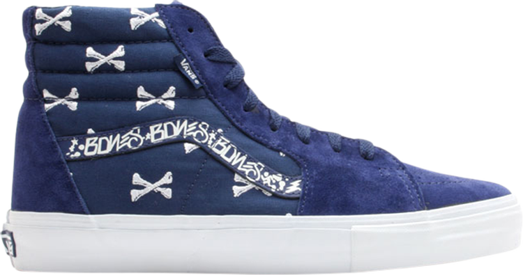 WTAPS x Sk8 Hi S Original Navy Crossbones