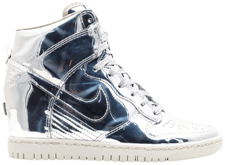 Buy W'S Dunk Sky Hi Sp 'Liquid Silver' - 639233 009 | GOAT