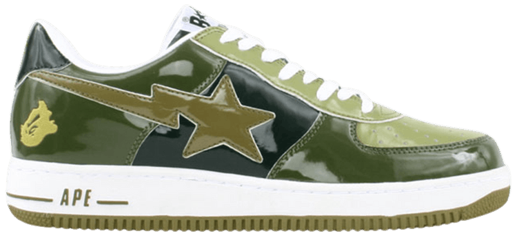 Bapesta FS 001 Low Olive Drab