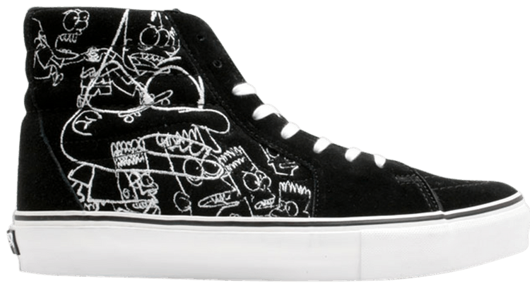 Vans Sk8 Hi Lx The Simpsons