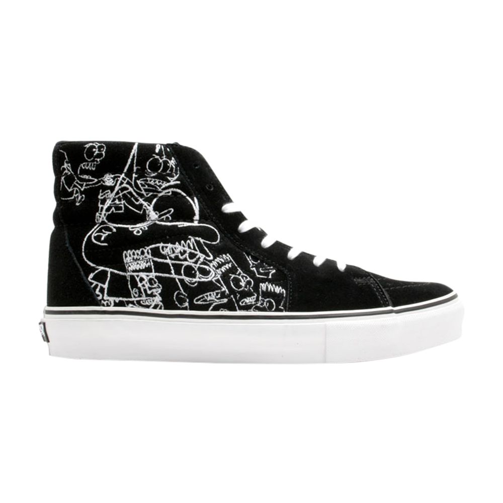 Pre-owned Vans Sk8-hi Lx 'the Simpsons' | Black | Men's Size 11