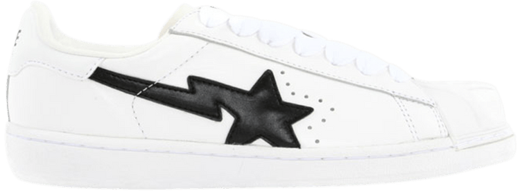 BAPE Skullsta FS 004 Low White Black