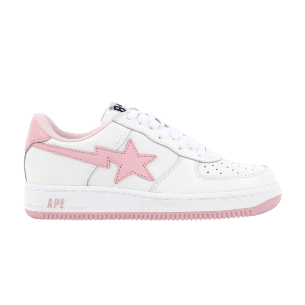 White and light pink shoes Clearance