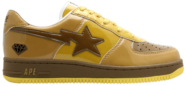 Bapesta FS 001 Low Gold