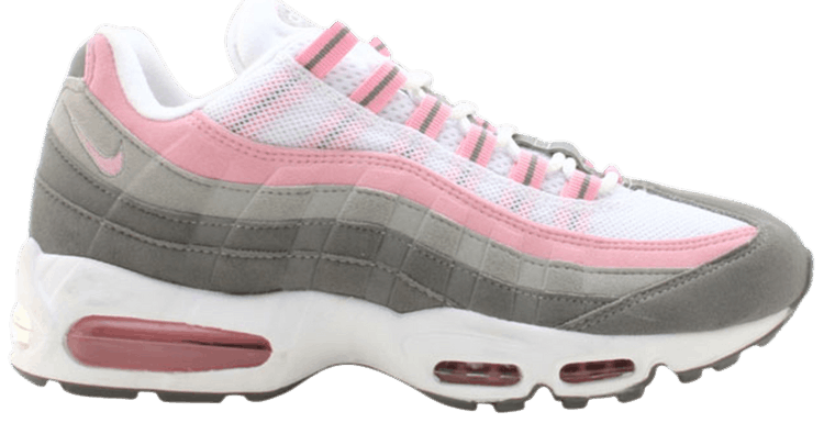 Pink white grey air max 95 sales