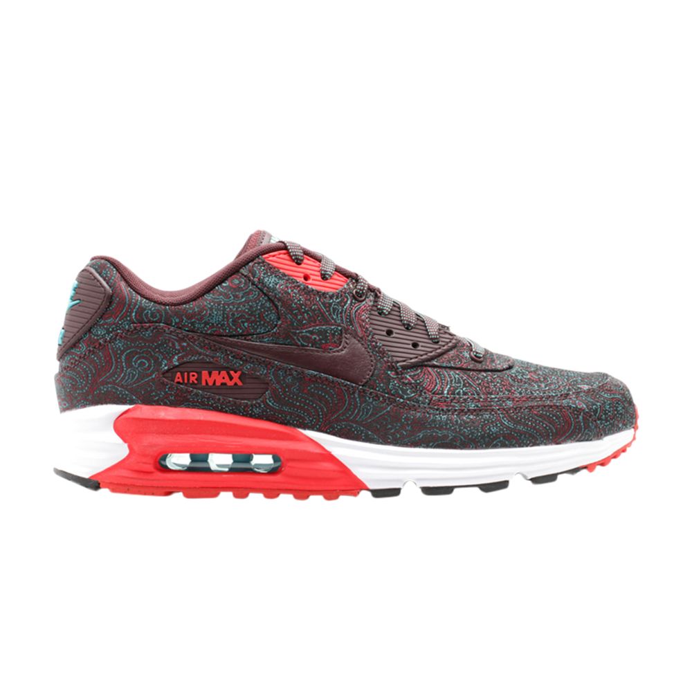 Nike Air Max Lunar 90 Premium QS 'Suit & Tie' | Red | Men's Size 11