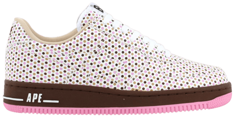 Bapesta FS 001 Low Brown Pink