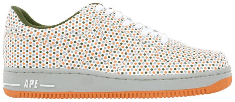 Bapesta FS 001 Low Gray Orange