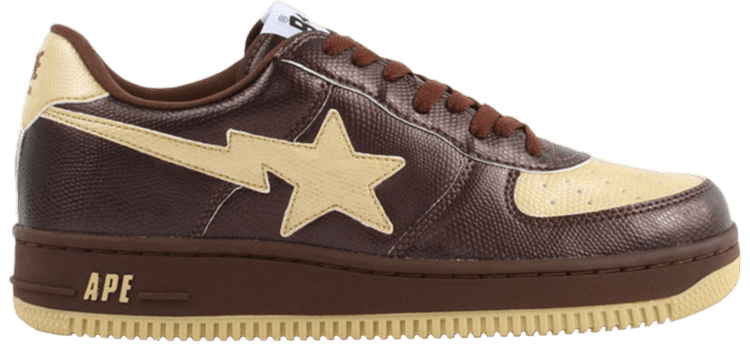Bapesta FS 001 Low Brown Beige