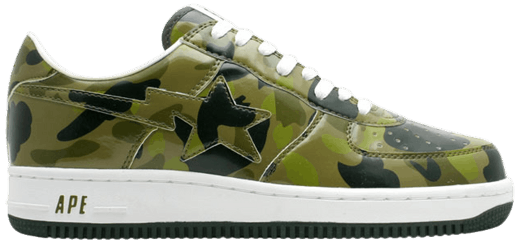 Bapesta FS 001 Low Green Camo
