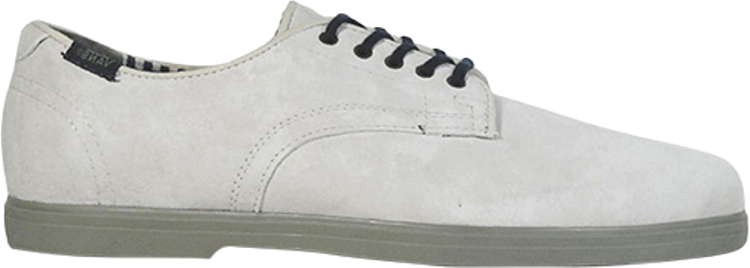 Pritchard Suede Military White