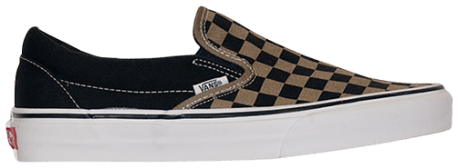 Vans Classic Slip On Grey Checkerboard