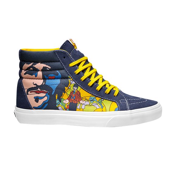 Vans The Beatles x Sk8-Hi Reissue 'Yellow Submarine' | Blue | Men's Size 10