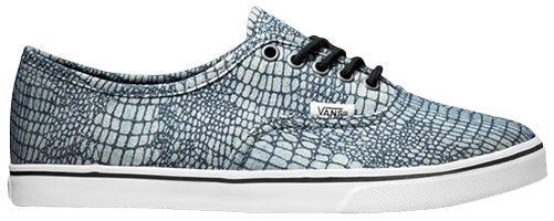 Vans Authentic Low Pro Snake Denim