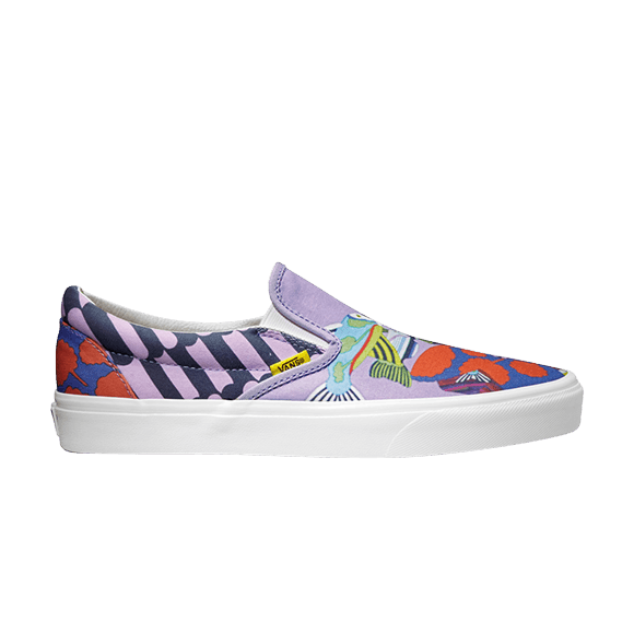 yellow submarine vans slip ons
