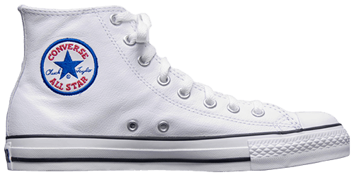 Converse Chuck Taylor All Star Leather Hi White