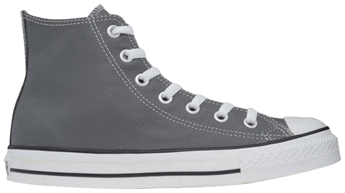 Converse Chuck Taylor All Star Leather Hi Charcoal