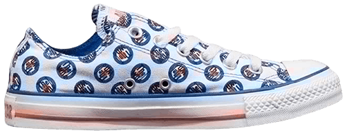 The Who x Converse Chuck Taylor All Star Ox White Blue