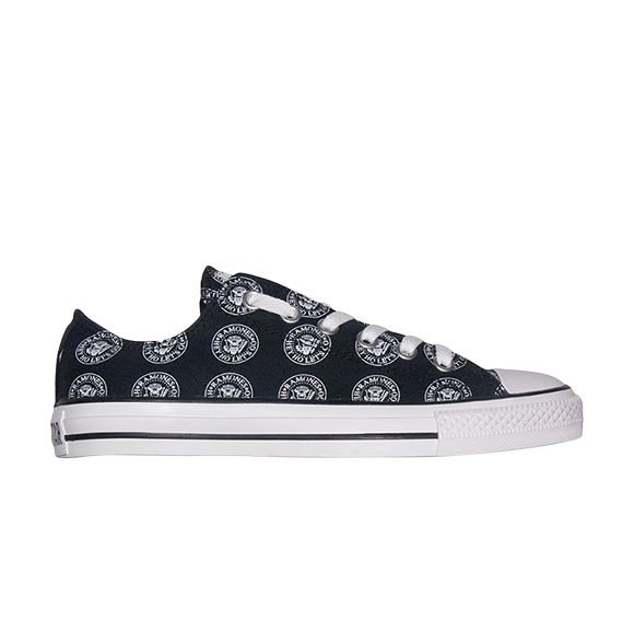 Converse Ramones x Chuck Taylor All Star Ox 'Black White' | Men's Size 8 - 113972