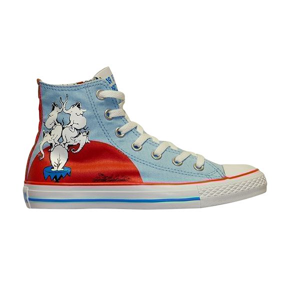 Converse Dr. Seuss x Chuck Taylor All Star Ox 'If I Ran The Circus' | Blue | Men's Size 18 - 117324