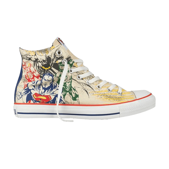 Buy DC Comics x Chuck Taylor All Star Hi Justice League 132440 GOAT
