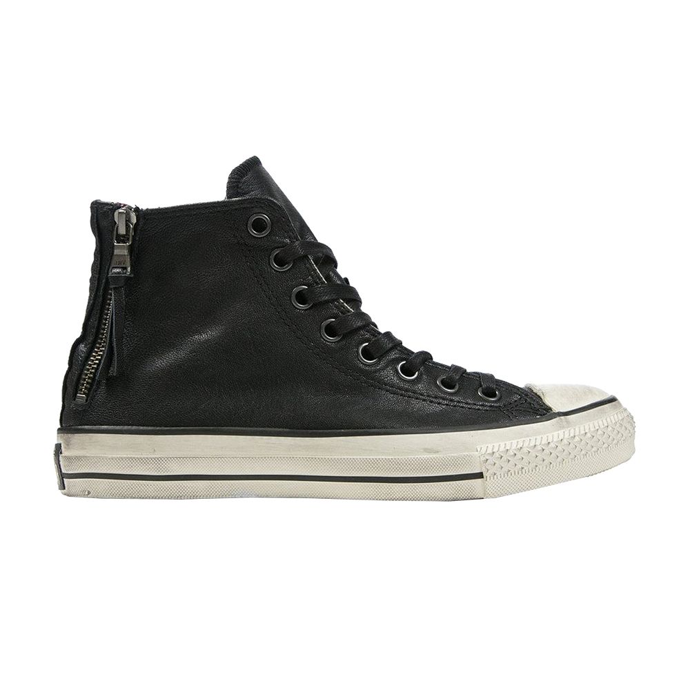 Converse John Varvatos x Chuck Taylor All Star Double Zip Hi 'Black Oxblood' | Men's Size 13 - 147373C