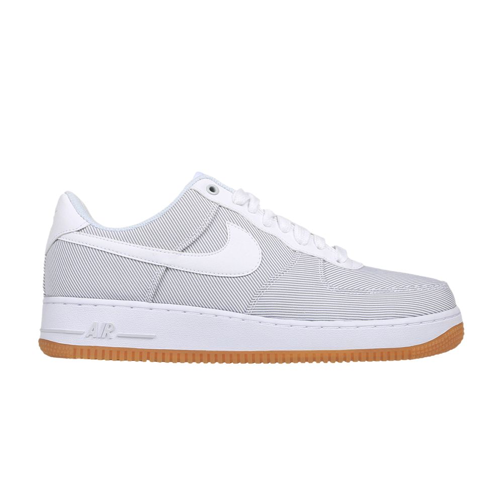 Nike Air Force 1 Low 'Seersucker' | White | Men's Size 10.5 - 488298-051