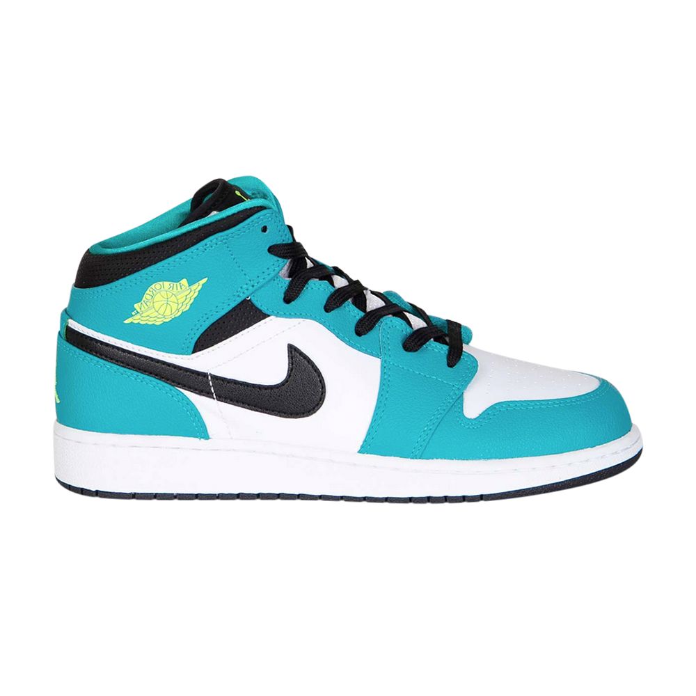 Air Jordan 1 Mid GG 'Volt Ice' | Green | Kid's Size 4.5 - 555112-128