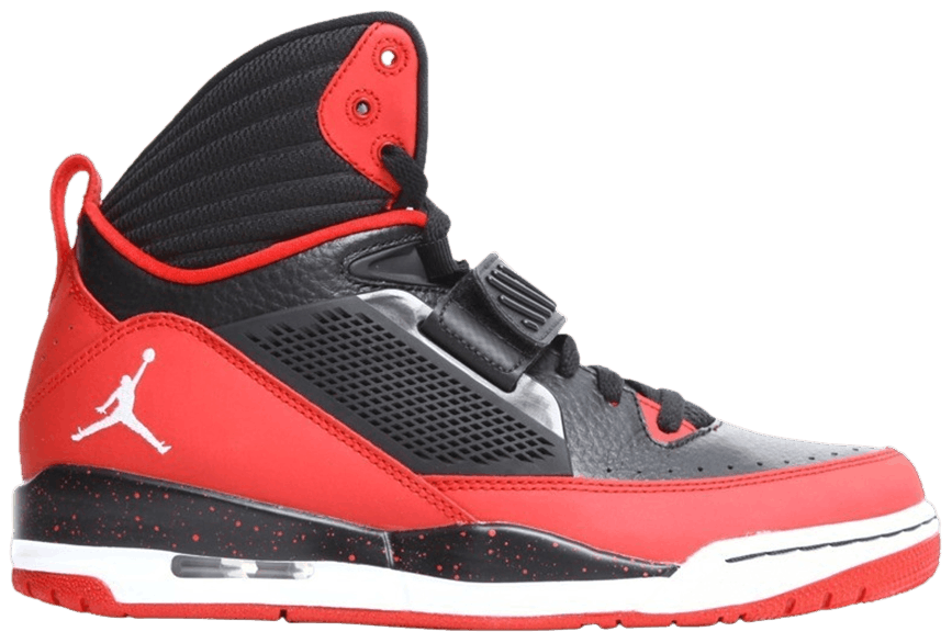air jordan black red white
