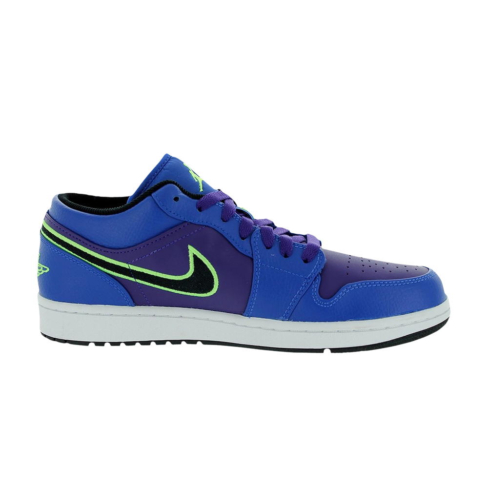 Buy Air Jordan 1 Retro Low 'Game Royal Lime' - 553558 408 | GOAT